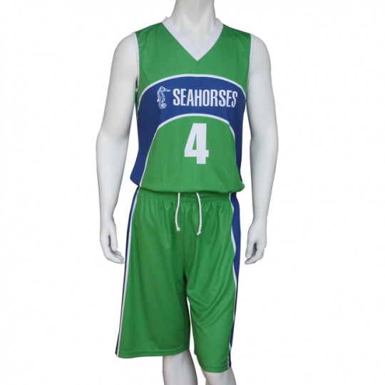 Green Basketball Singlets